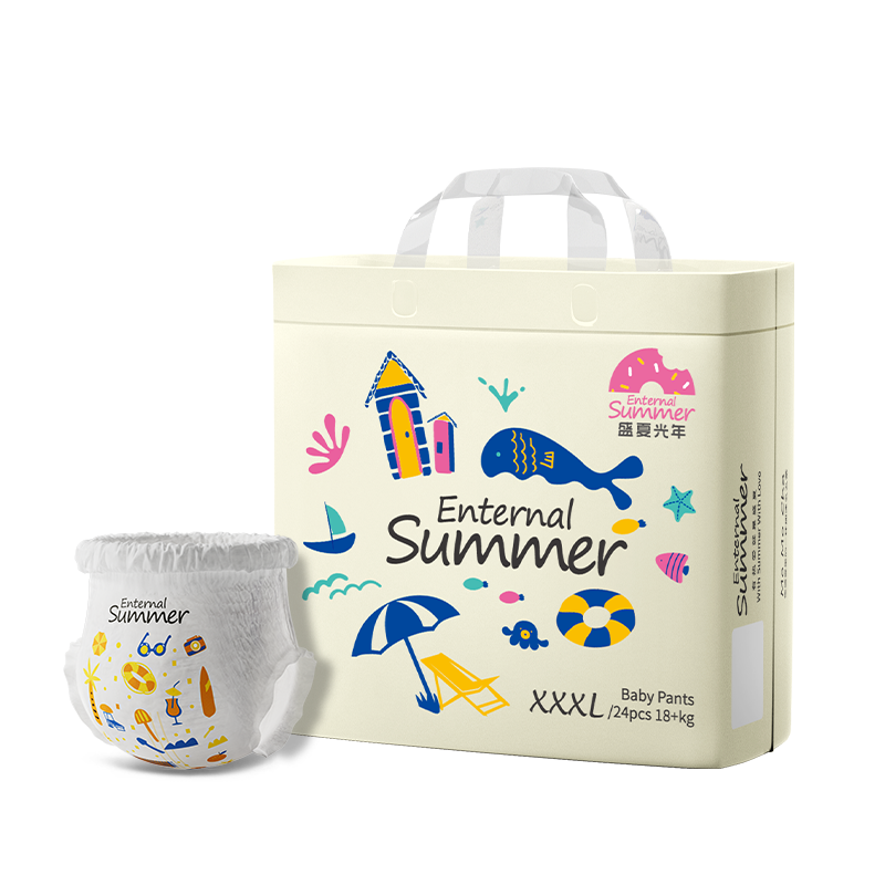 Enternal Summer Momo Cha Series Nappy Pants Pack – Everyday Comfort & Absorbency Enternal Summer